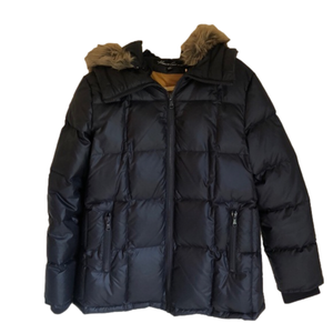 Kenneth Cole Navy Blue Puffy Jacket Medium
